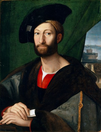 Giuliano de Medici von Raffaello Sanzio Raphael